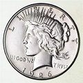 BETTER Date - 1926 Peace Silver Dollar - Nice Retail Value - 90% Silver ...