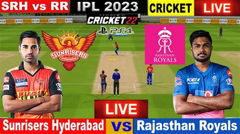🔴ipl Live Live Ipl Match Today Srh Vs Rr Live Cricket Match Today