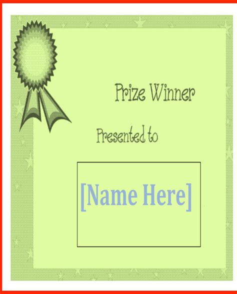 Looking for winner certificate template sports award certificate template? Download Winner Certificate Template for Free - FormTemplate
