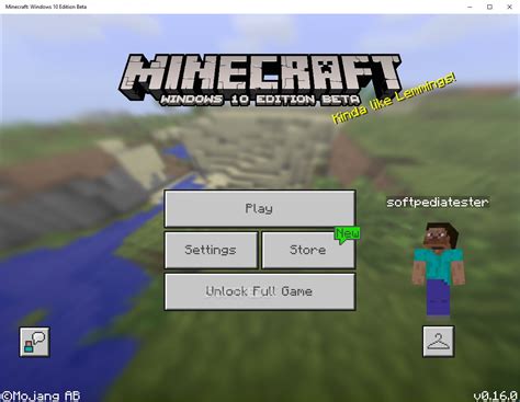 Minecraft For Windows 10 Download