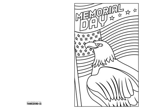Free Memorial Day Coloring Pages And Cards You Can Print At Home
