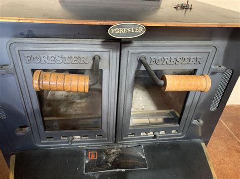 Wood Burning Stove Forester Model Heavy Duty Originally 1350 Comes