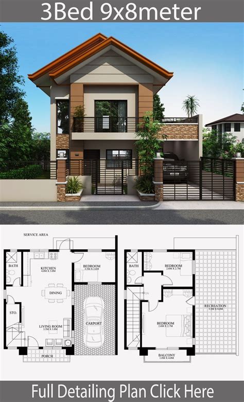 House Design And Floor Plan For Small Spaces In Philippines