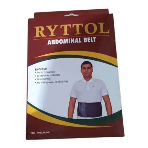 Ryttol Abdominal Belt For Back Support Size Sxxxl At Rs 90 In Lucknow