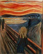 The reproduction of the Scream by Edvard Munch Oil on canvas, size 73 x ...