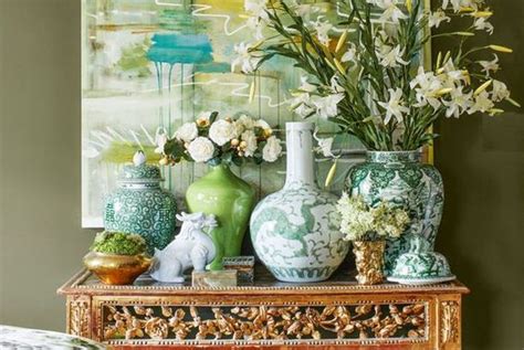 Green And Chinoiserie Green Chinoiserie Chinoiserie Chic Assisted