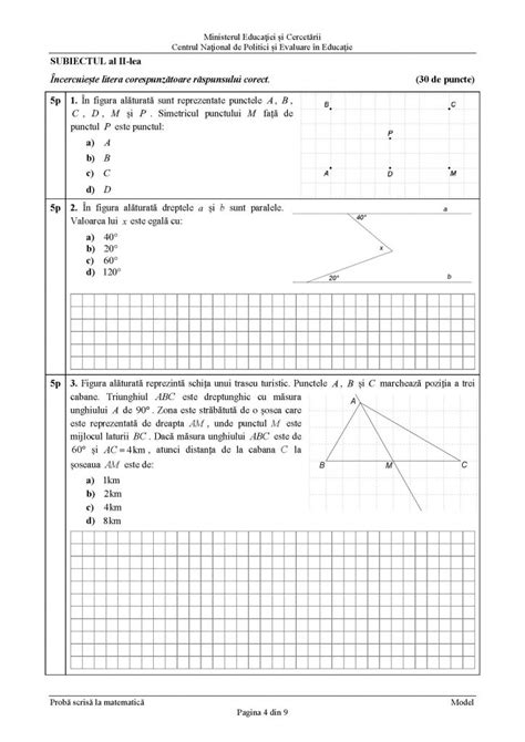 Subiectele la matematică la evaluare națională 2021 au fost asemănătoare cu cele primite de elevi la simulare. Modele Subiecte Evaluare Nationala, clasa 8, 2021 - proba la Matematica