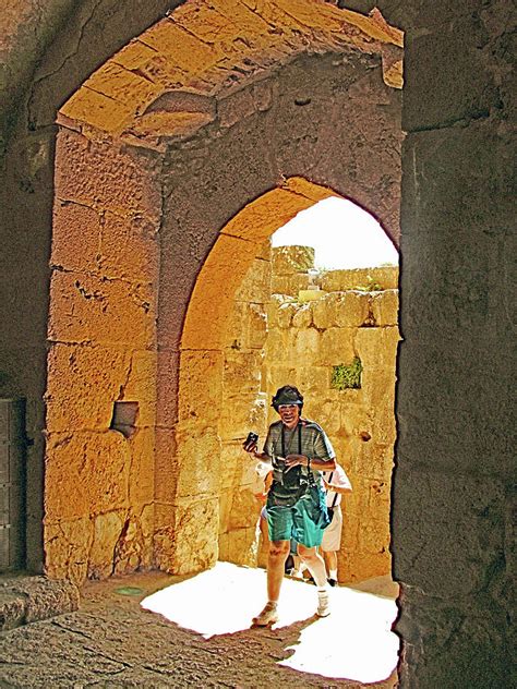 Entering Ajlun Castle Jordan Photograph By Ruth Hager Fine Art America