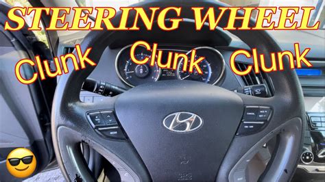 Hyundai Steering Wheel Clunking Noise Fix How To Replace Hyundai Kia