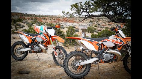 If expenses are important a 2 stroke is a pretty good deal. Red Trail Technical 2 Stroke KTM 300 - Episode 135 - YouTube
