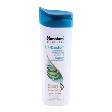 purchase himalaya anti dandruff soothing and moisturising shampoo with tea tree and aloe vera