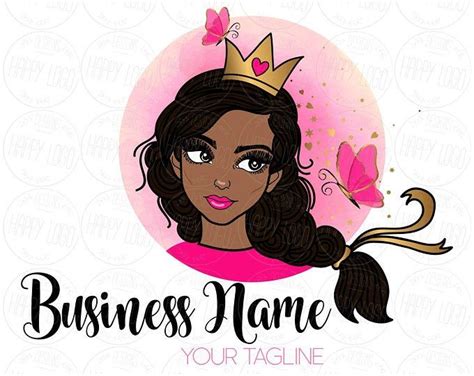 Art And Collectibles Beauty Logo Aesthetics Logo Pretty Pink Logo Premade