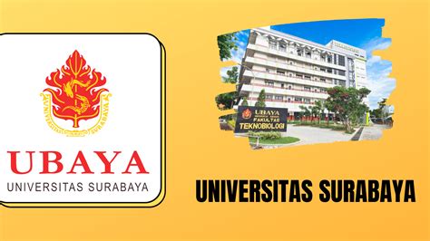 Universitas Surabaya Ubaya Info Perguruan Tinggi Beelajar