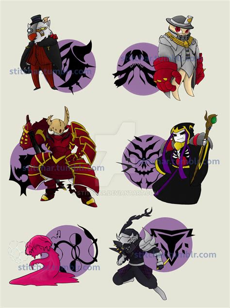 Overlord Supreme Beings By Stitchar On Deviantart