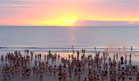 1200 Naked Strangers Embrace The Pure Joy And Freedom Of The North