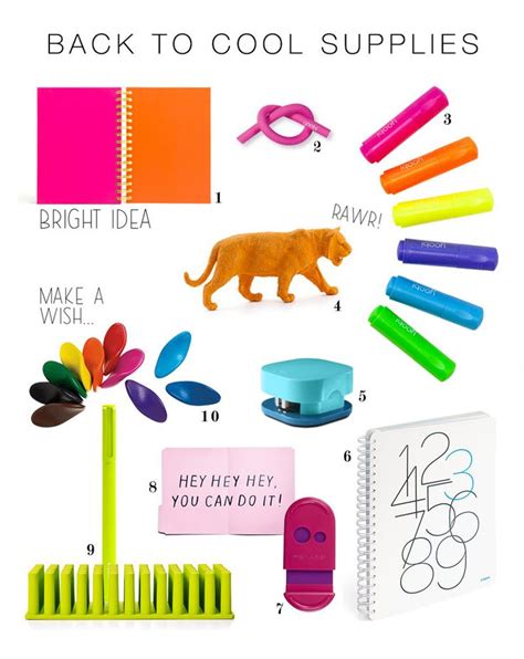 Top 10 Coolest School Supplies This Year The Mom Edit