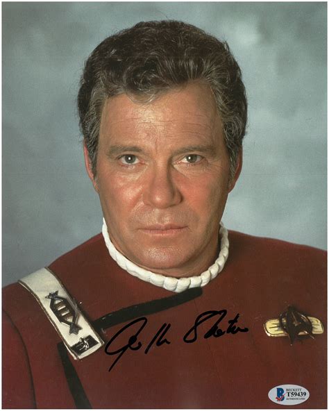 Lot Detail William Shatner Autographed 8x10 Photo