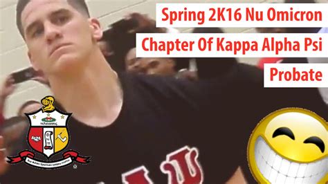 Spring 2K16 Nu Omicron Chapter Of Kappa Alpha Psi Probate Black Greek TV
