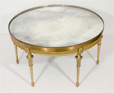 Antique mirror coffee table should always look refreshing, unique and elegant, as that is where you would sit for a fresh cup of coffee and feel rejuvenated. Circular Antique French Louis XVI Style Gilt Bronze Mirror ...