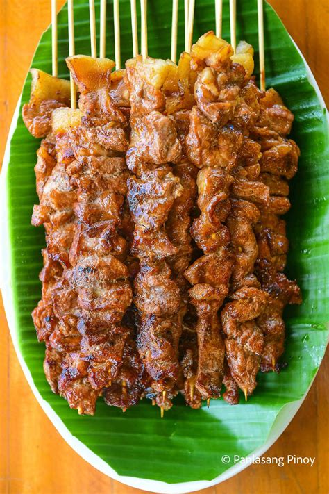 Filipino Style Pork And Chicken Barbecue Panlasang Pinoy