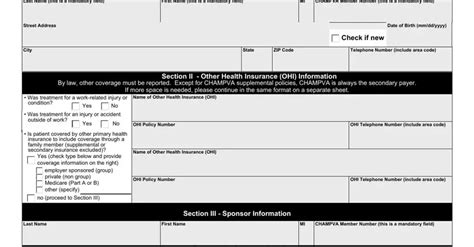 Champva Claim Va Form 10 7959a ≡ Fill Out Printable Pdf Forms Online