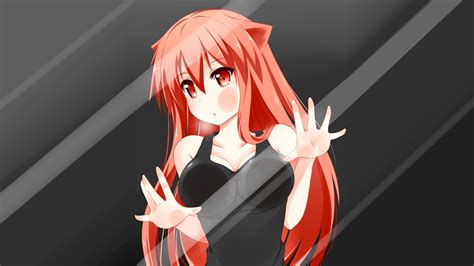 Red Head Anime Wallpapers Wallpaper Cave