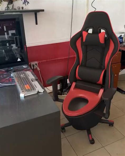 Toilet Gaming Chair Video Gaming Chair Game Room Design Office