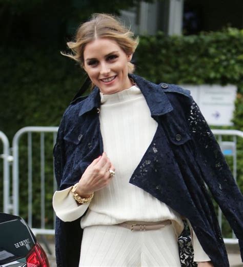 The Olivia Palermo Lookbook Olivia Palermo Arrives To Watch The