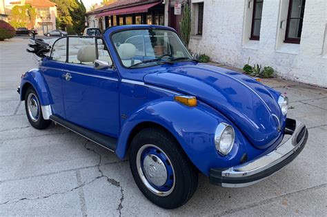 Volkswagen Super Beetle Convertible For Sale On BaT Auctions Closed On September
