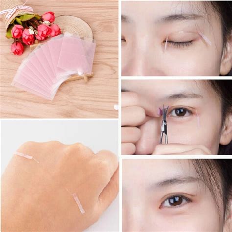Buy 50pcs Invisible Fiber Double Eyelid Adhesive