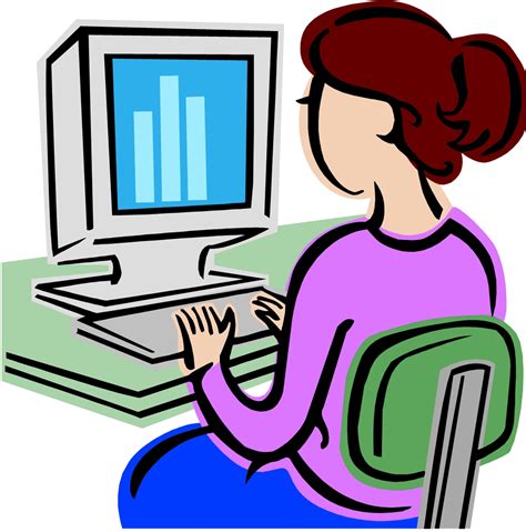 Free Computer Teacher Cliparts Download Free Computer