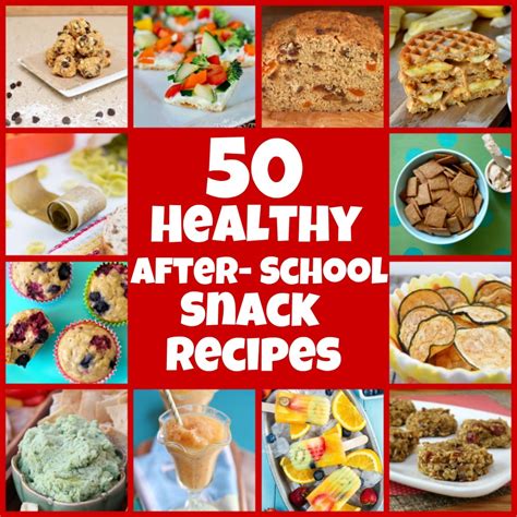 50 Healthy After School Snacks Parade