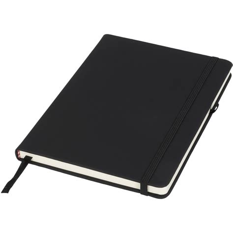Printed Noir Medium Notebook Solid Black Notebooks