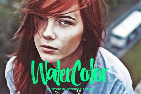 WaterColor Painting Photoshop Action By IntoTheRain GraphicRiver