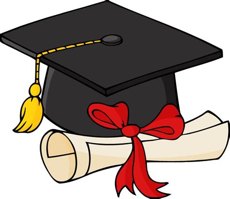 Picture Of Graduation Cap And Diploma Clipart Best