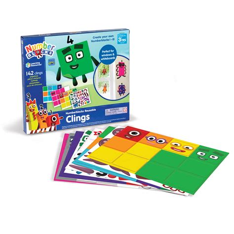 Buy Learning Resources Numberblocks Reusable Clings Classroom