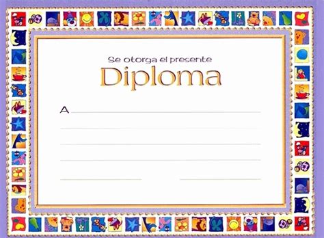 Formato De Diploma Para Imprimir Gratis Images And Photos Finder