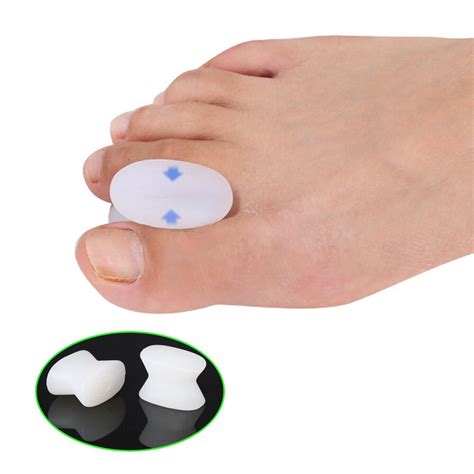 5 Pairs Hallux Valgus Pro Foot Toes Separator Gel Toe Bunion Corrector