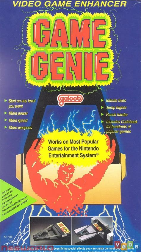 Game Genie Vgdb Vídeo Game Data Base