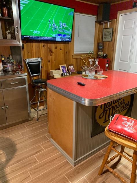 Can beautiful surfacing be functional and affordable? How to Install a Bar Top Replacement With a 1950's Red ...