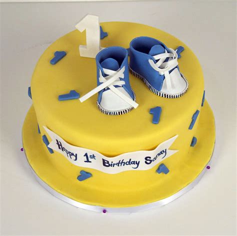 First birthday cakes for boys. baby boy 1st birthday cake toronto | A yellow 1st birthday ...