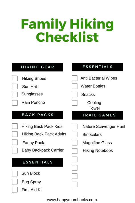 Best Tips For Hiking With Kids Gear And Hiking Checklist Happy Mom Hacks