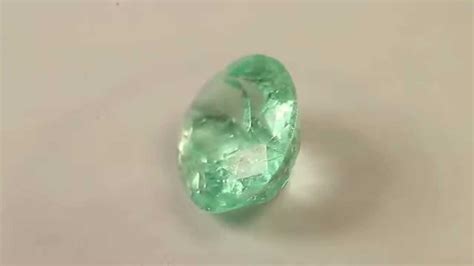 Colombian Emerald Light Green Gemstone 331cts Youtube