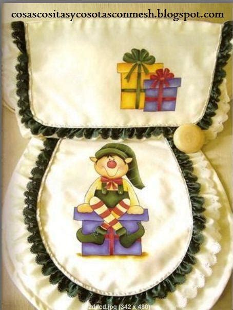 ¿ya sabes lo que quieres para navidad? Moldes para juegos de baño navideños - Paperblog