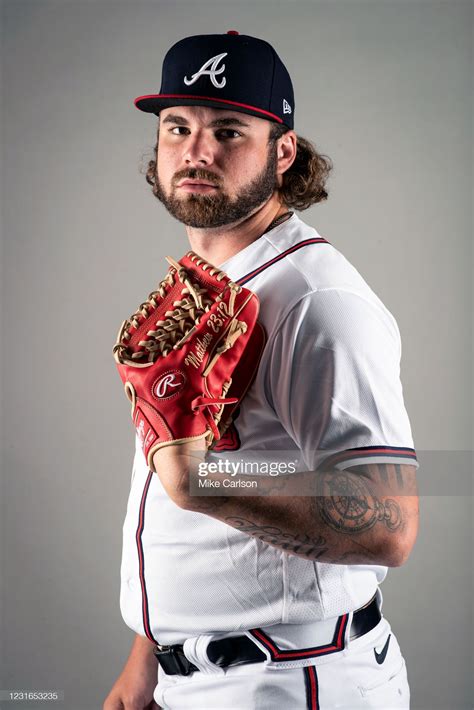 Bryce Wilson Of The Atlanta Braves Poses During Photo Day At Cool In