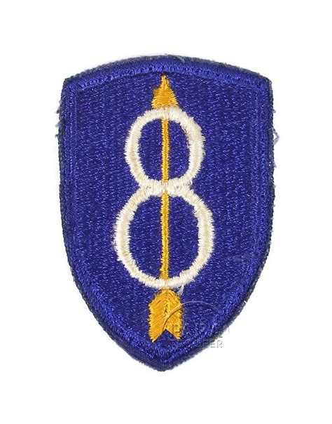 Patch 8th Infantry Division Paratrooper