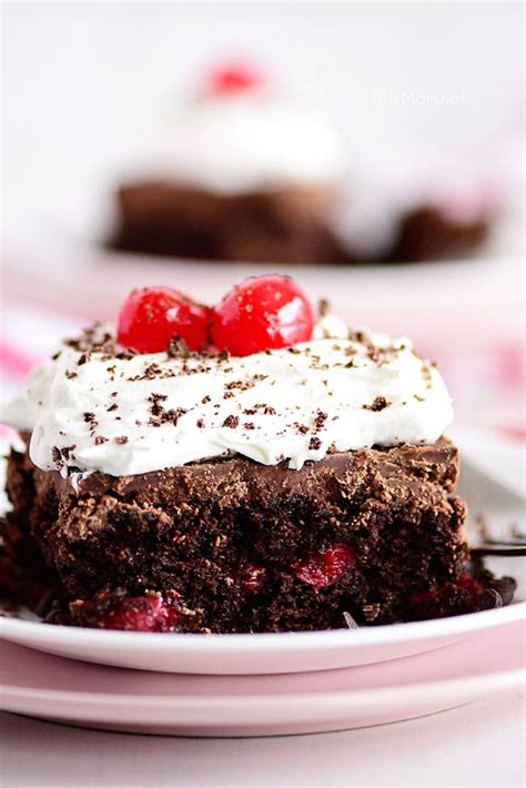 Easy Chocolate Covered Cherry Cake Tidymom®