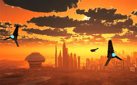 Star Wars City Wallpapers Wallpaper Cave