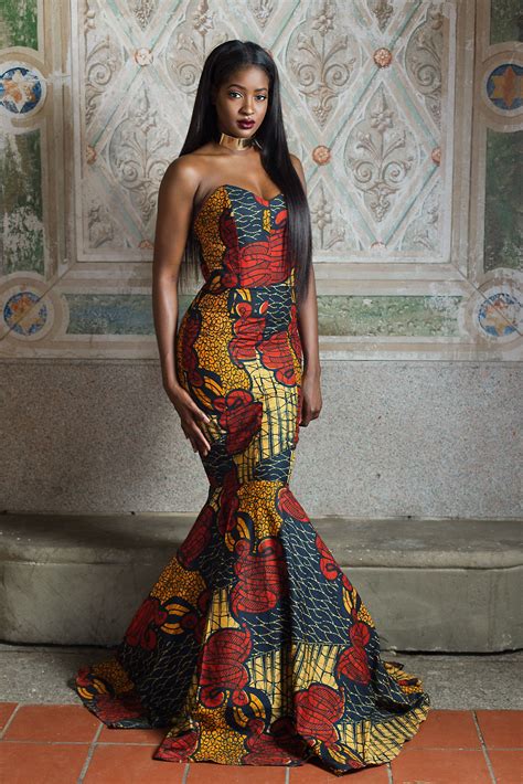 3 Modern African Print Prom Dresses A 144