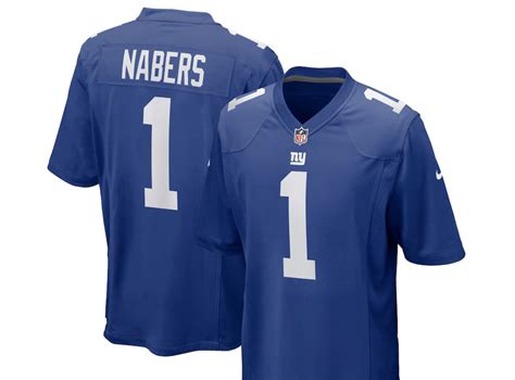 Malik Nabers Giants Jersey Buy Gear For New York No 6 Pick In Nfl